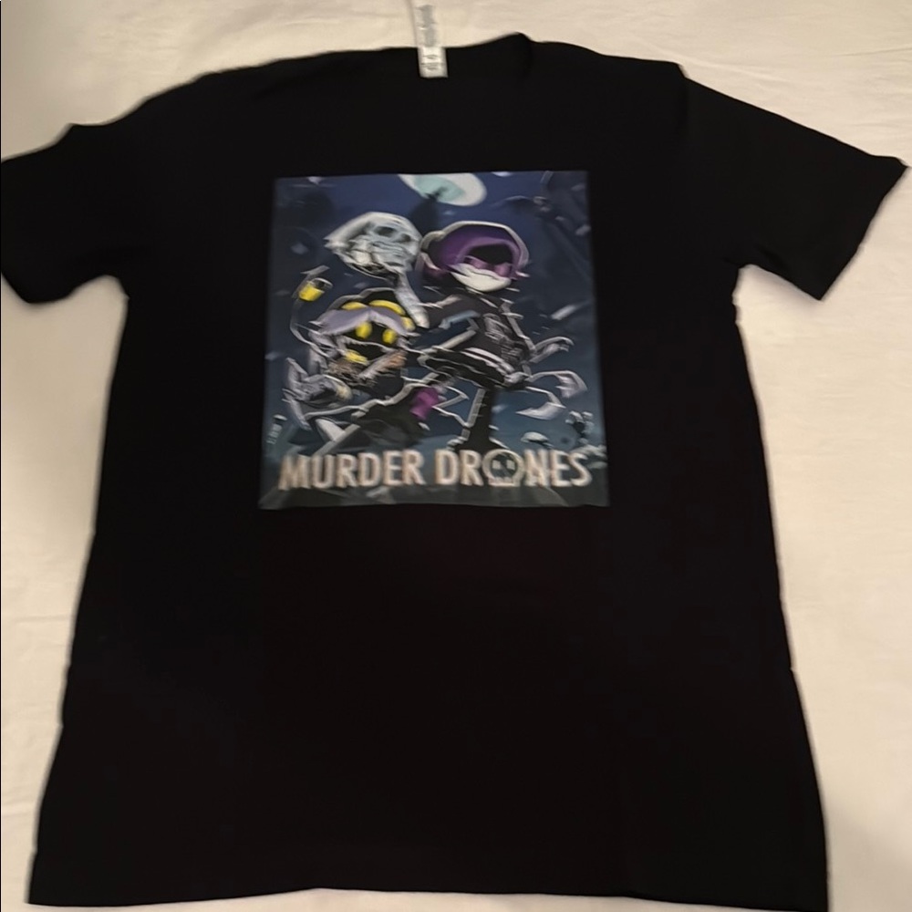 Black Graphic Kids T-Shirt